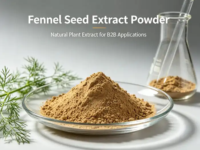 Fennel seed extract: A Good Source of Fiber and Antioxidants